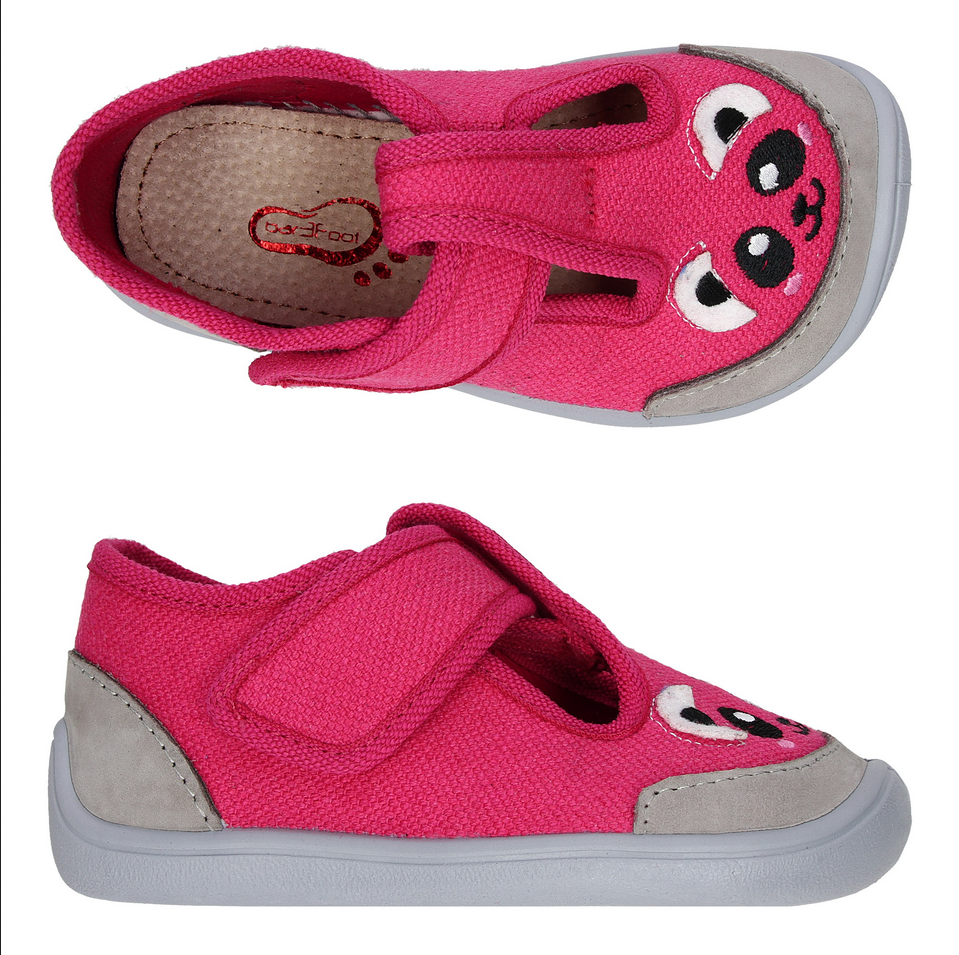 Bar3foot Elf texas Sandal pink panda